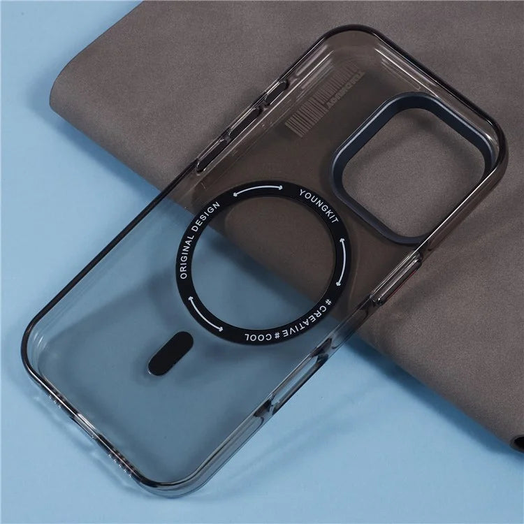 For iPhone 16 Pro Case Compatible with MagSafe Clear PC Phone Cover