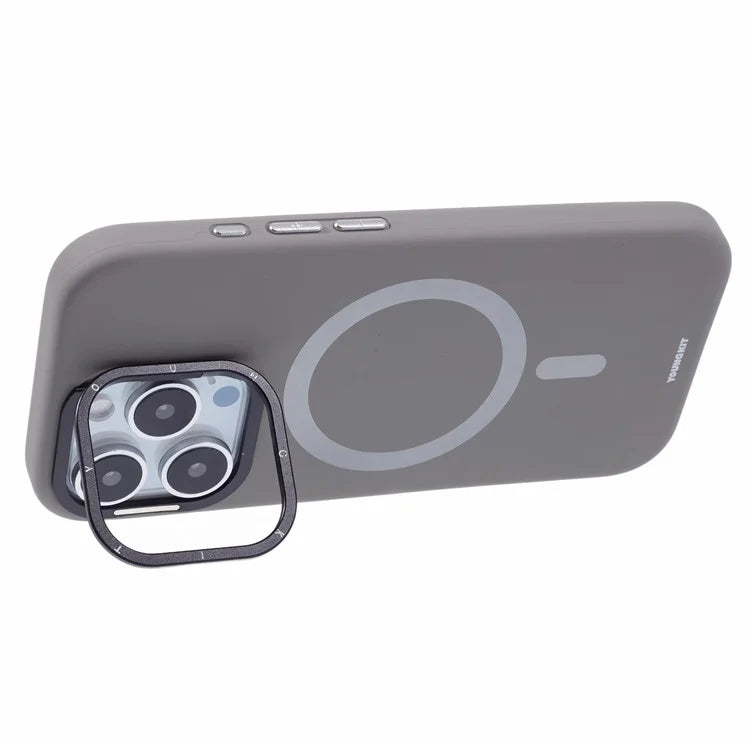 YOUNGKIT For iPhone 16 Pro Max Case Compatible with MagSafe Lens Kickstand Silicone Phone Cover