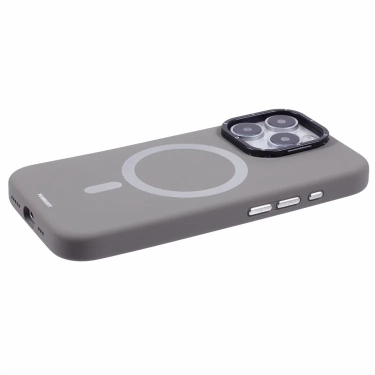 YOUNGKIT For iPhone 16 Pro Max Case Compatible with MagSafe Lens Kickstand Silicone Phone Cover