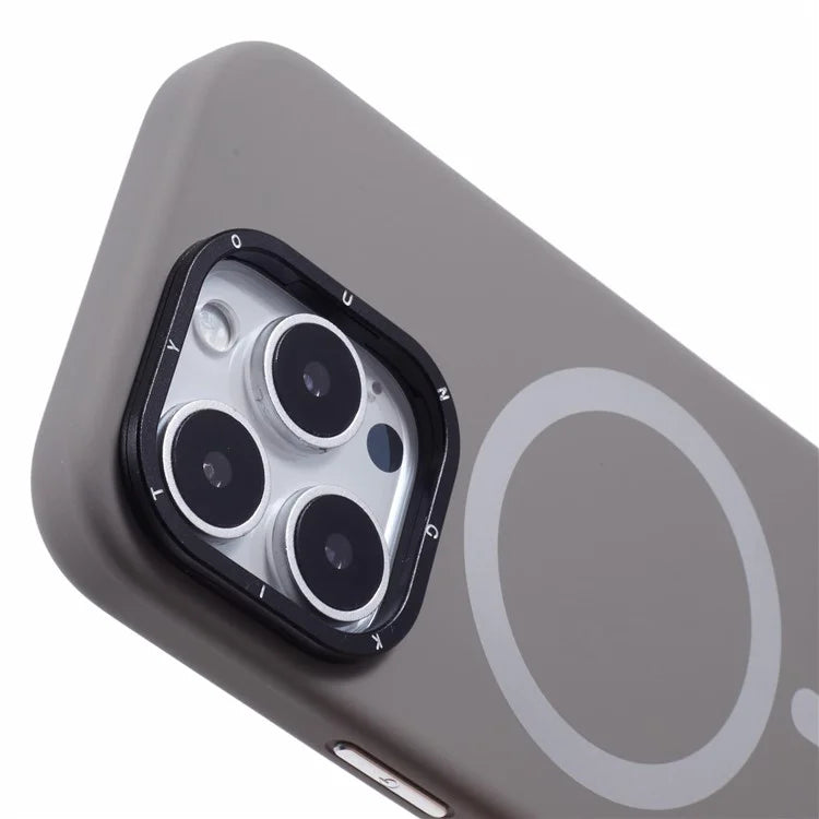 YOUNGKIT For iPhone 16 Pro Max Case Compatible with MagSafe Lens Kickstand Silicone Phone Cover