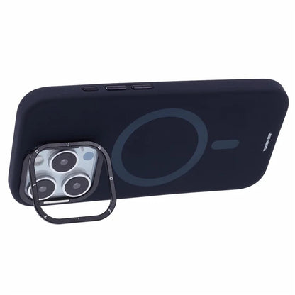 YOUNGKIT For iPhone 16 Pro Max Case Compatible with MagSafe Lens Kickstand Silicone Phone Cover