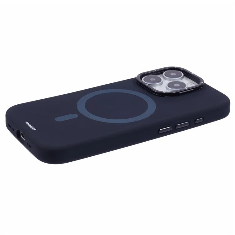 YOUNGKIT For iPhone 16 Pro Max Case Compatible with MagSafe Lens Kickstand Silicone Phone Cover