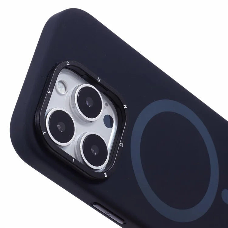 YOUNGKIT For iPhone 16 Pro Max Case Compatible with MagSafe Lens Kickstand Silicone Phone Cover