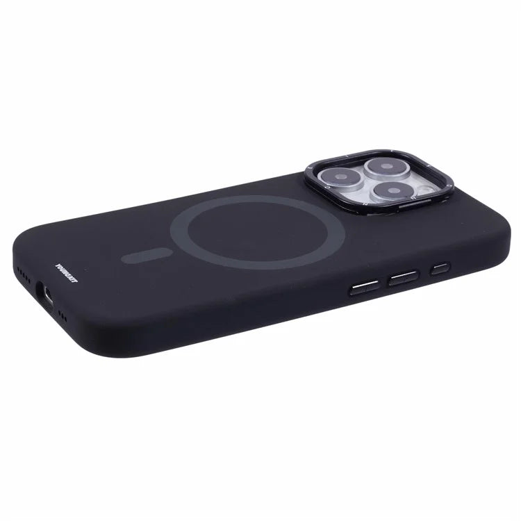 YOUNGKIT For iPhone 16 Pro Max Case Compatible with MagSafe Lens Kickstand Silicone Phone Cover