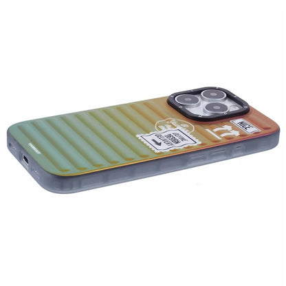 YOUNGKIT For iPhone 16 Pro Max Case Suitcase Style TPU + Aluminium Alloy Laser Gradient Phone Cover