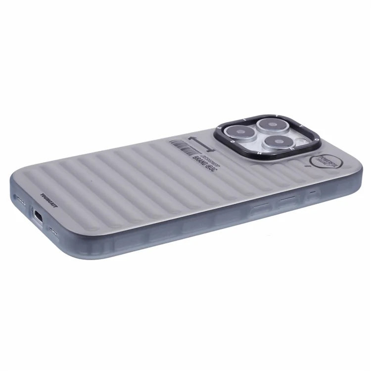 YOUNGKIT For iPhone 16 Pro Max Case Compatible with MagSafe Suitcase Texture IMD TPU Phone Cover