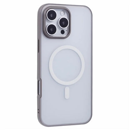 X-LEVEL For iPhone 16 Pro Max Magnetic Case PC+TPU Matte Anti-Drop Cell Phone Cover