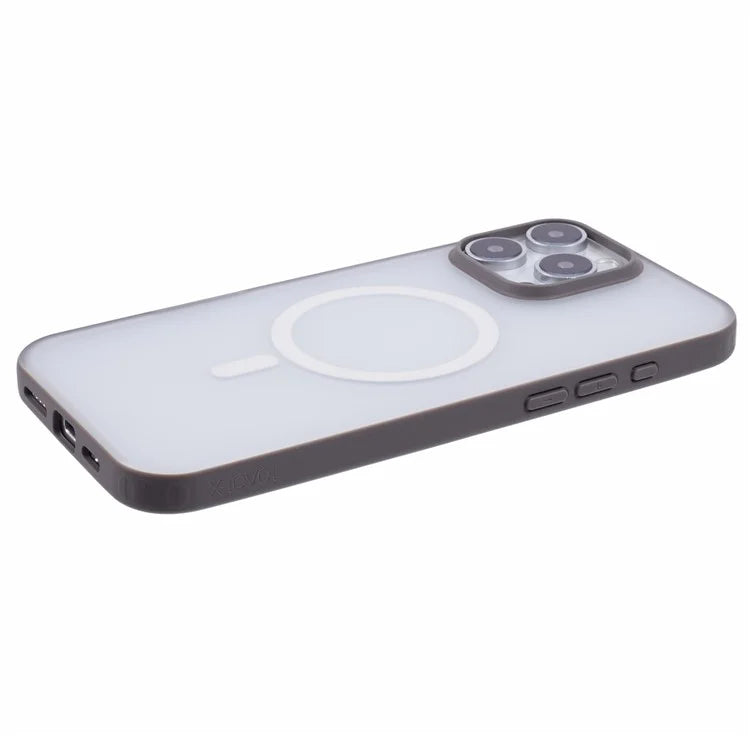 X-LEVEL For iPhone 16 Pro Max Magnetic Case PC+TPU Matte Anti-Drop Cell Phone Cover