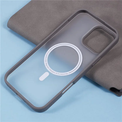 X-LEVEL For iPhone 16 Pro Max Magnetic Case PC+TPU Matte Anti-Drop Cell Phone Cover