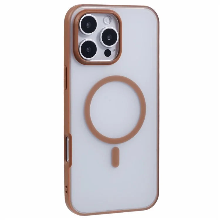 X-LEVEL For iPhone 16 Pro Max Magnetic Case PC+TPU Matte Anti-Drop Cell Phone Cover