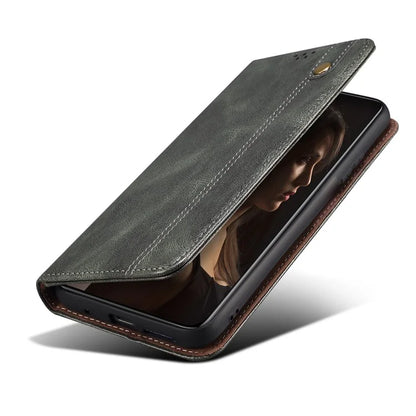 For Samsung Galaxy A16 5G Case Crazy Horse Texture Waxy Leather Wallet Stand Cover