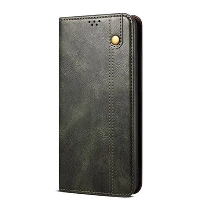 For Samsung Galaxy A16 5G Case Crazy Horse Texture Waxy Leather Wallet Stand Cover