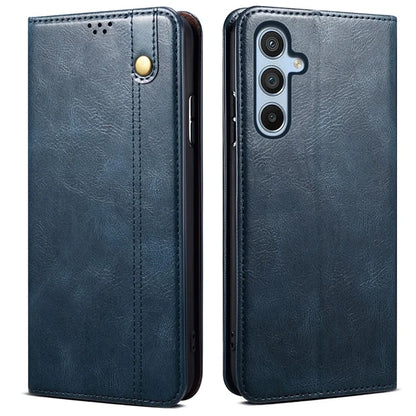 For Samsung Galaxy A16 5G Case Crazy Horse Texture Waxy Leather Wallet Stand Cover