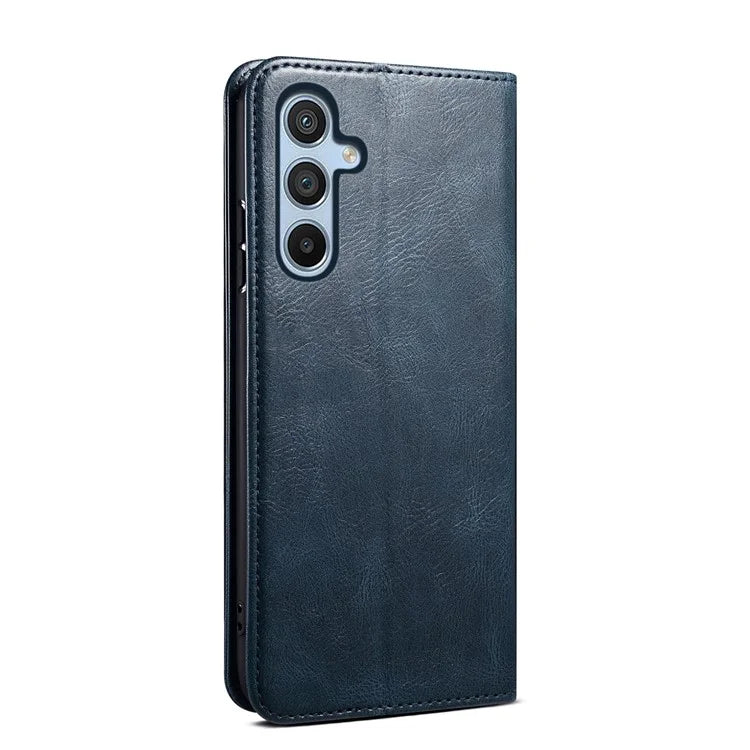 For Samsung Galaxy A16 5G Case Crazy Horse Texture Waxy Leather Wallet Stand Cover