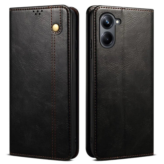 For Samsung Galaxy A06 Case Crazy Horse Texture Waxy Leather Wallet Stand Cover