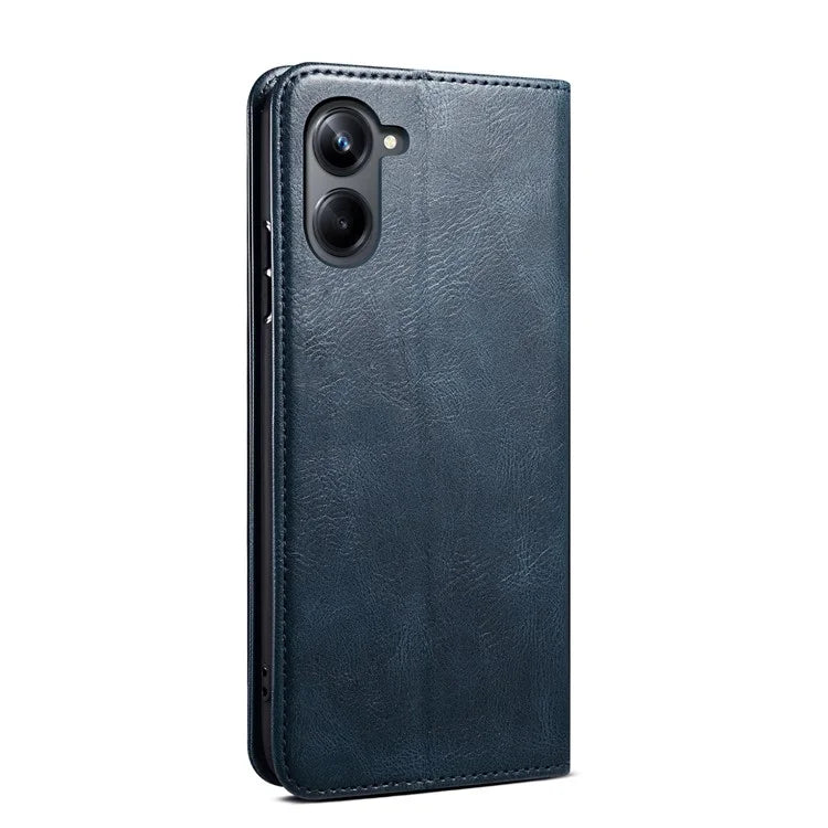 For Samsung Galaxy A06 Case Crazy Horse Texture Waxy Leather Wallet Stand Cover