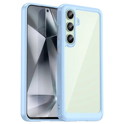 For Samsung Galaxy S24 FE Shockproof Case TPU +Acrylic Protective Clear Phone Cover