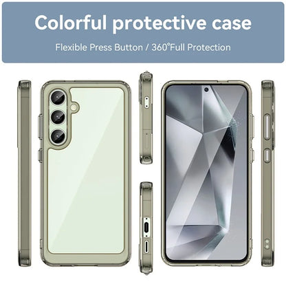 For Samsung Galaxy S24 FE Shockproof Case TPU +Acrylic Protective Clear Phone Cover