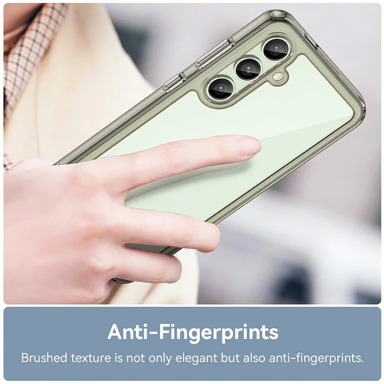 For Samsung Galaxy S24 FE Shockproof Case TPU +Acrylic Protective Clear Phone Cover