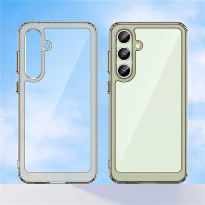 For Samsung Galaxy S24 FE Shockproof Case TPU +Acrylic Protective Clear Phone Cover
