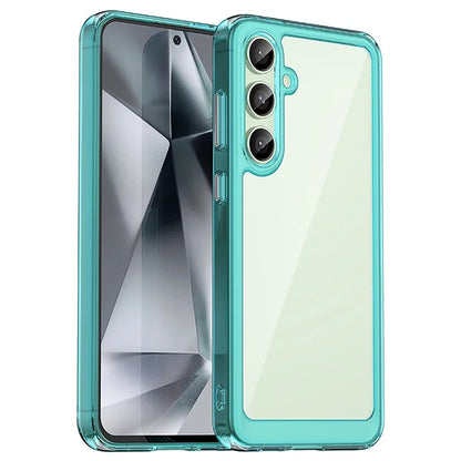 For Samsung Galaxy S24 FE Shockproof Case TPU +Acrylic Protective Clear Phone Cover