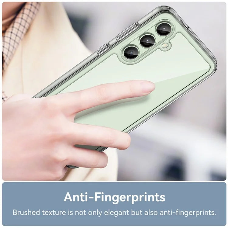 For Samsung Galaxy S24 FE Shockproof Case TPU +Acrylic Protective Clear Phone Cover