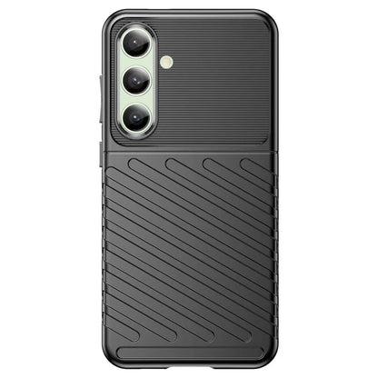 For Samsung Galaxy S24 FE Case Twill Texture TPU Shockproof Protective Phone Cover