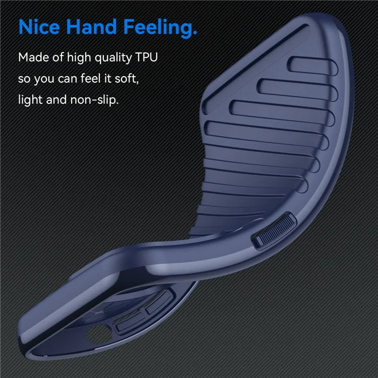 For Samsung Galaxy S24 FE Case Twill Texture TPU Shockproof Protective Phone Cover