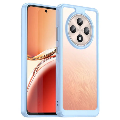 For Oppo Reno12 F 5G / Reno12 F 4G Shockproof Case TPU +Acrylic Protective Clear Phone Cover