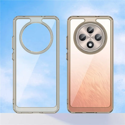 For Oppo Reno12 F 5G / Reno12 F 4G Shockproof Case TPU +Acrylic Protective Clear Phone Cover