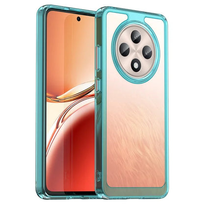 For Oppo Reno12 F 5G / Reno12 F 4G Shockproof Case TPU +Acrylic Protective Clear Phone Cover