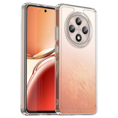For Oppo Reno12 F 5G / Reno12 F 4G Shockproof Case TPU +Acrylic Protective Clear Phone Cover