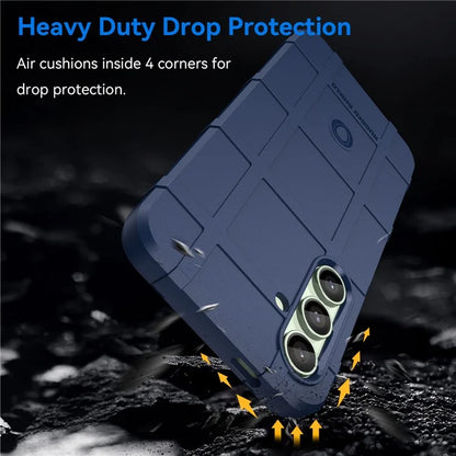 For Samsung Galaxy S24 FE Case Grid Design Soft TPU Scratch-Proof Phone Cover