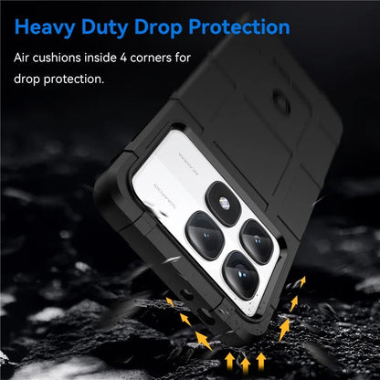 For Xiaomi Redmi K70 Ultra Case Grid Design Soft TPU Scratch-Proof Phone Cover