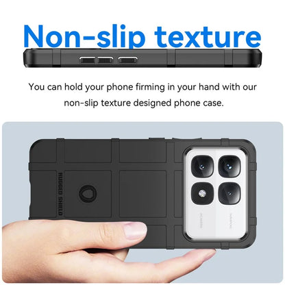 For Xiaomi Redmi K70 Ultra Case Grid Design Soft TPU Scratch-Proof Phone Cover