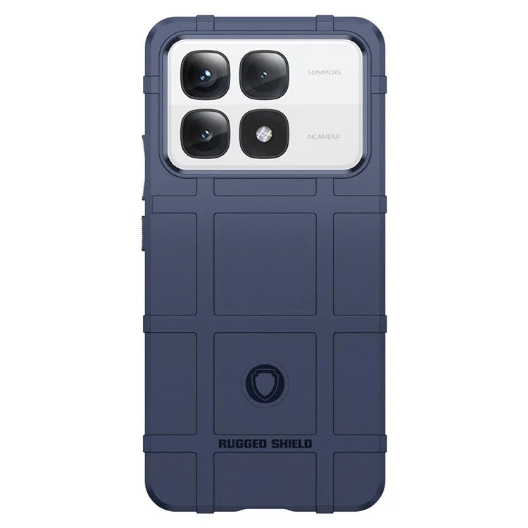 For Xiaomi Redmi K70 Ultra Case Grid Design Soft TPU Scratch-Proof Phone Cover