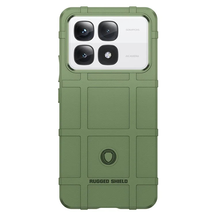 For Xiaomi Redmi K70 Ultra Case Grid Design Soft TPU Scratch-Proof Phone Cover