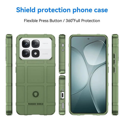 For Xiaomi Redmi K70 Ultra Case Grid Design Soft TPU Scratch-Proof Phone Cover