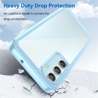 For Samsung Galaxy M35 5G Shockproof Case TPU +Acrylic Protective Clear Phone Cover