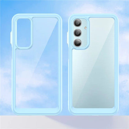 For Samsung Galaxy M35 5G Shockproof Case TPU +Acrylic Protective Clear Phone Cover