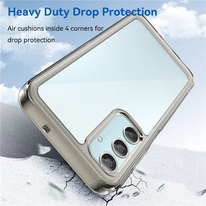 For Samsung Galaxy M35 5G Shockproof Case TPU +Acrylic Protective Clear Phone Cover