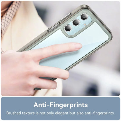 For Samsung Galaxy M35 5G Shockproof Case TPU +Acrylic Protective Clear Phone Cover