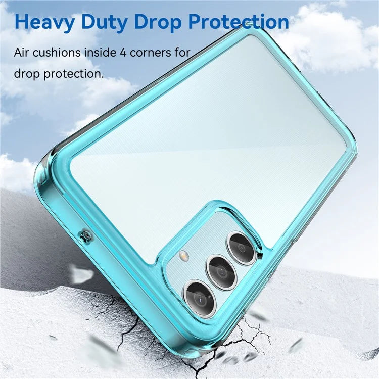 For Samsung Galaxy M35 5G Shockproof Case TPU +Acrylic Protective Clear Phone Cover