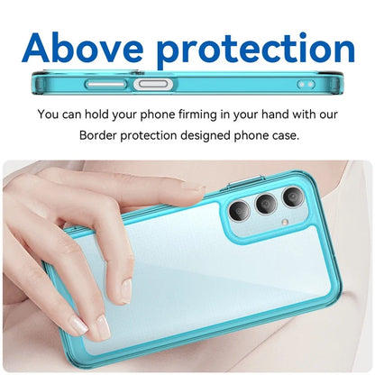 For Samsung Galaxy M35 5G Shockproof Case TPU +Acrylic Protective Clear Phone Cover