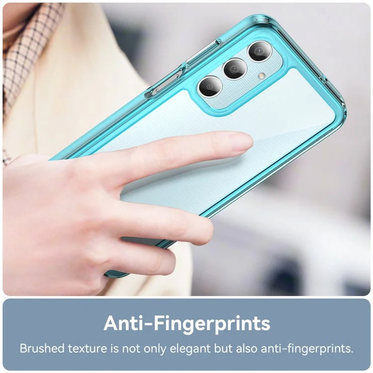 For Samsung Galaxy M35 5G Shockproof Case TPU +Acrylic Protective Clear Phone Cover