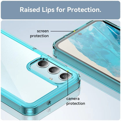 For Samsung Galaxy M35 5G Shockproof Case TPU +Acrylic Protective Clear Phone Cover