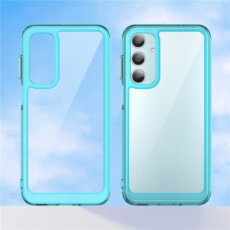 For Samsung Galaxy M35 5G Shockproof Case TPU +Acrylic Protective Clear Phone Cover