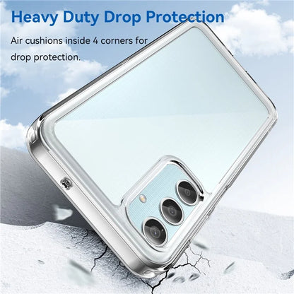 For Samsung Galaxy M35 5G Shockproof Case TPU +Acrylic Protective Clear Phone Cover