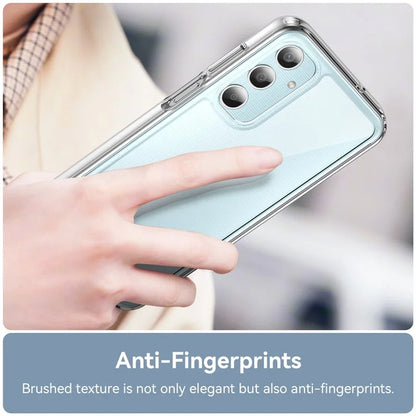 For Samsung Galaxy M35 5G Shockproof Case TPU +Acrylic Protective Clear Phone Cover