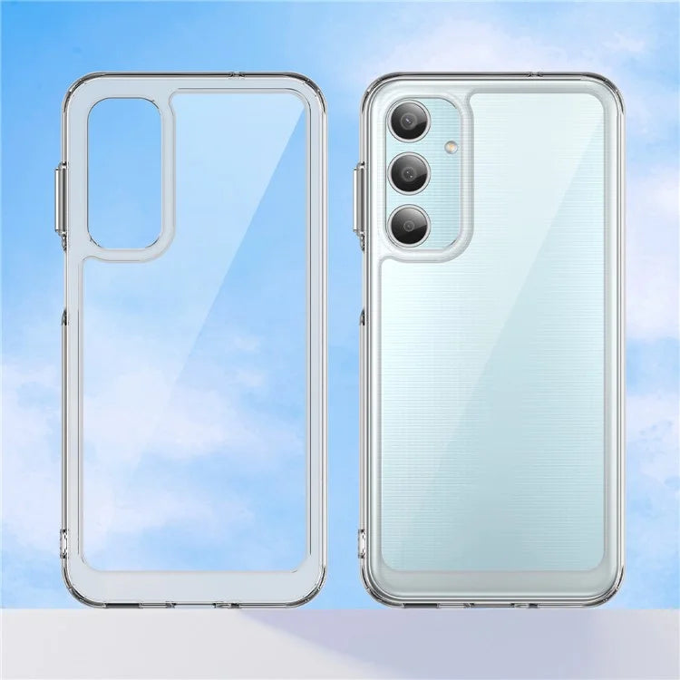 For Samsung Galaxy M35 5G Shockproof Case TPU +Acrylic Protective Clear Phone Cover